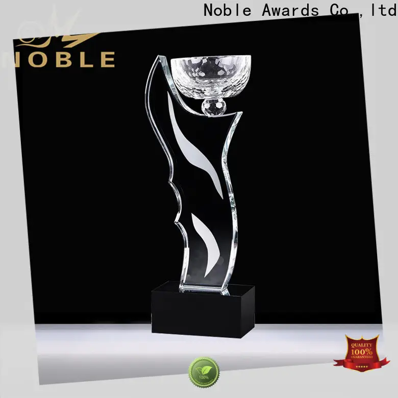 Noble Awards premium glass glass trophy manufacturers customization For Awards 1