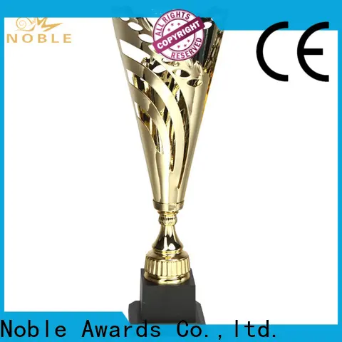 Noble Awards K9 Crystal custom metal trophy factory For Sport games 1