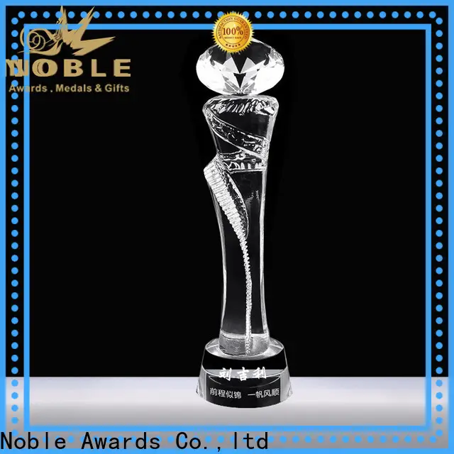 Noble Awards portable etched glass awards buy now For Sport games 1