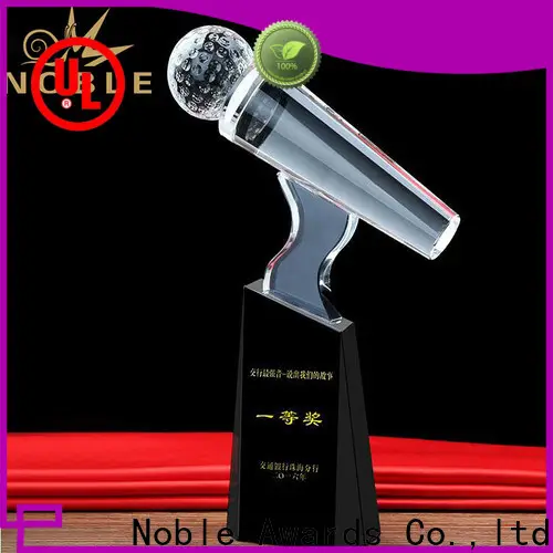 Noble Awards durable clear trophy customization For Awards 1