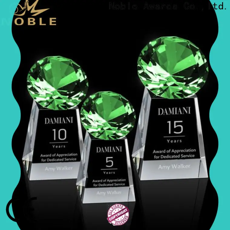 Noble Awards jade crystal etched glass plaques buy now For Sport games 1