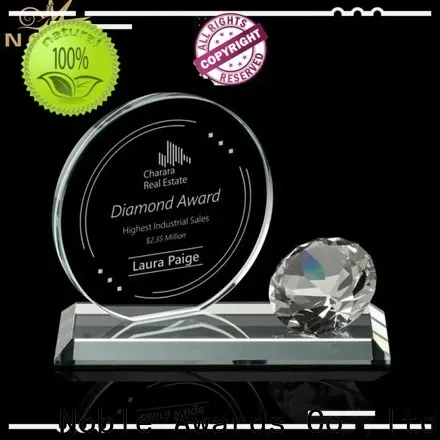 Noble Awards premium glass glass eagle trophy for wholesale For Gift 1