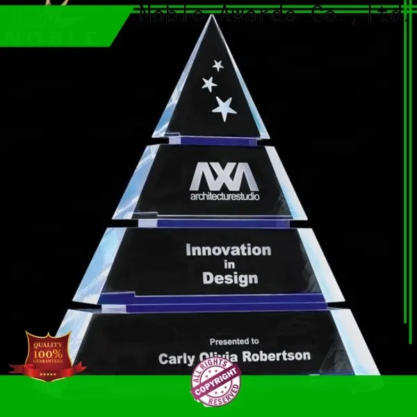 Noble Awards jade crystal glass trophy maker for wholesale For Gift 1