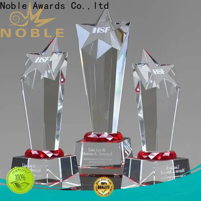 Noble Awards durable glass plaques personalized bulk production For Awards 1