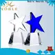 Noble Awards premium glass glass trophies free engraving supplier For Sport games 1