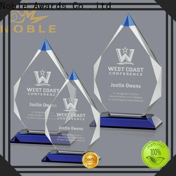 Noble Awards portable custom crystal NFL trophy free sample For Gift 1