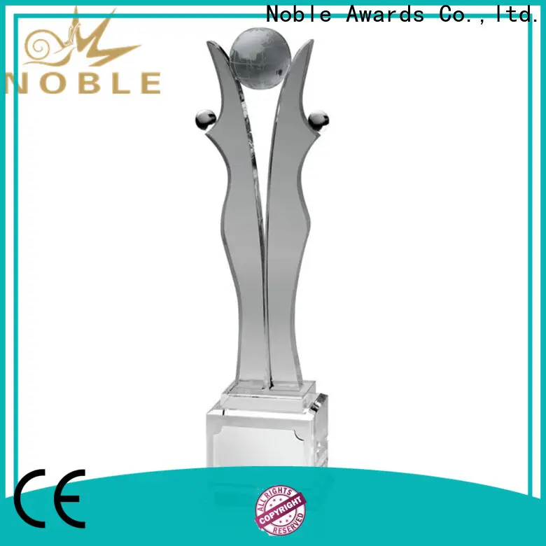 Noble Awards solid mesh Crystal American football trophy for wholesale For Awards 1