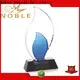 durable crystal NFL trophy premium glass ODM For Awards 1
