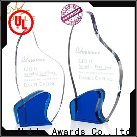 Noble Awards premium glass glass awards supplier customization For Gift 1
