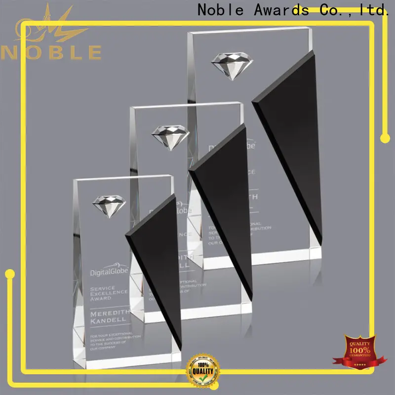 Noble Awards premium glass glass trophy award for wholesale For Awards 1