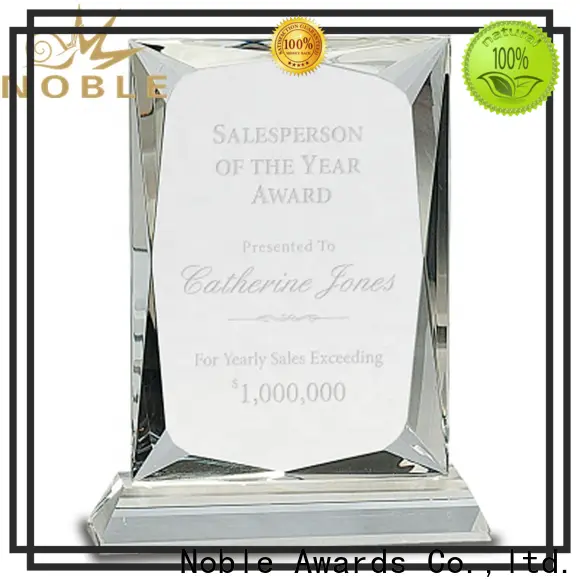 Noble Awards latest bespoke crystal NBA trophy OEM For Sport games 1
