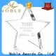 Noble Awards funky glass golf trophies free sample For Sport games 1