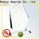 Noble Awards premium glass glass plaque supplier free sample For Sport games 1