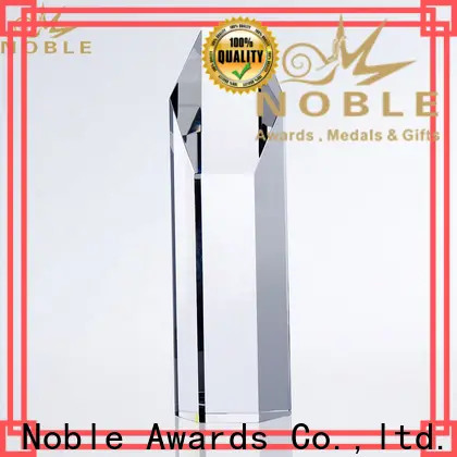 Noble Awards premium glass custom crystal soccer trophy buy now For Awards 1