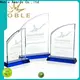 Noble Awards durable large glass trophy customization For Awards 1
