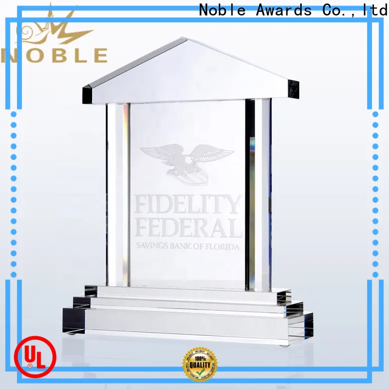 Breathable crystal glass awards premium glass supplier For Sport games 1