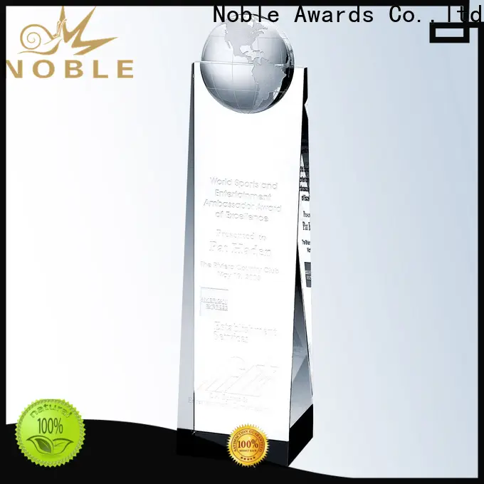 Noble Awards Breathable glass eagle trophy for wholesale For Sport games 1