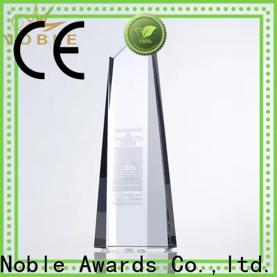 durable custom crystal NBA trophy premium glass ODM For Awards 1