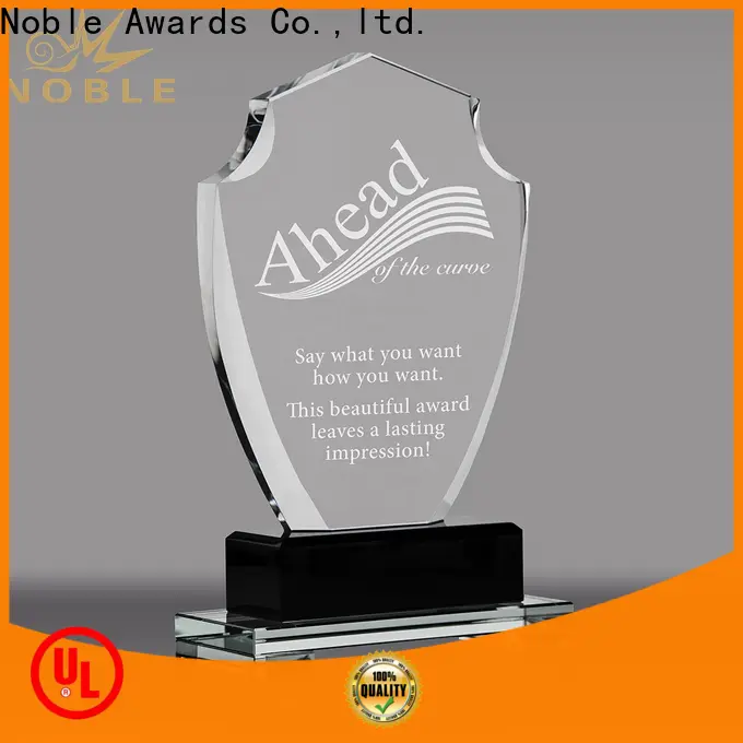 Noble Awards durable glass engraved award plaques free sample For Awards 1