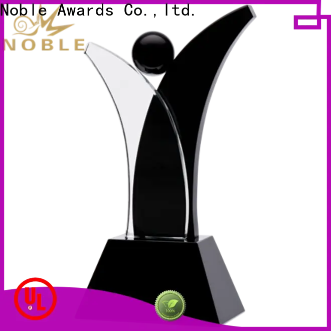 Noble Awards durable glass trophy design OEM For Sport games 1