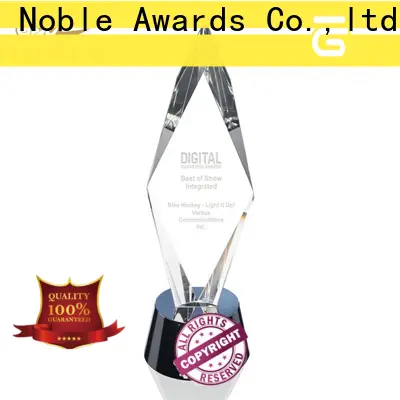 Noble Awards high-quality glass plaque OEM For Sport games 1