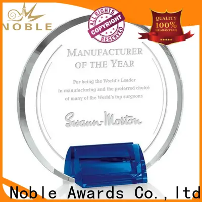 Noble Awards at discount crystal plaque bulk production For Gift 1