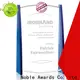 Noble Awards high-quality glass trophy manufacturers free sample For Awards 1