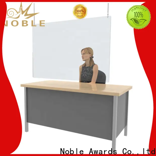 Noble Awards custom sneeze guard glass supplier for hospital 1