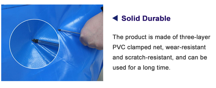 WOLIZE - High quality plastic collapsible indoor tilapia PVC fish farming water storage tank FISH FARMING POND 15