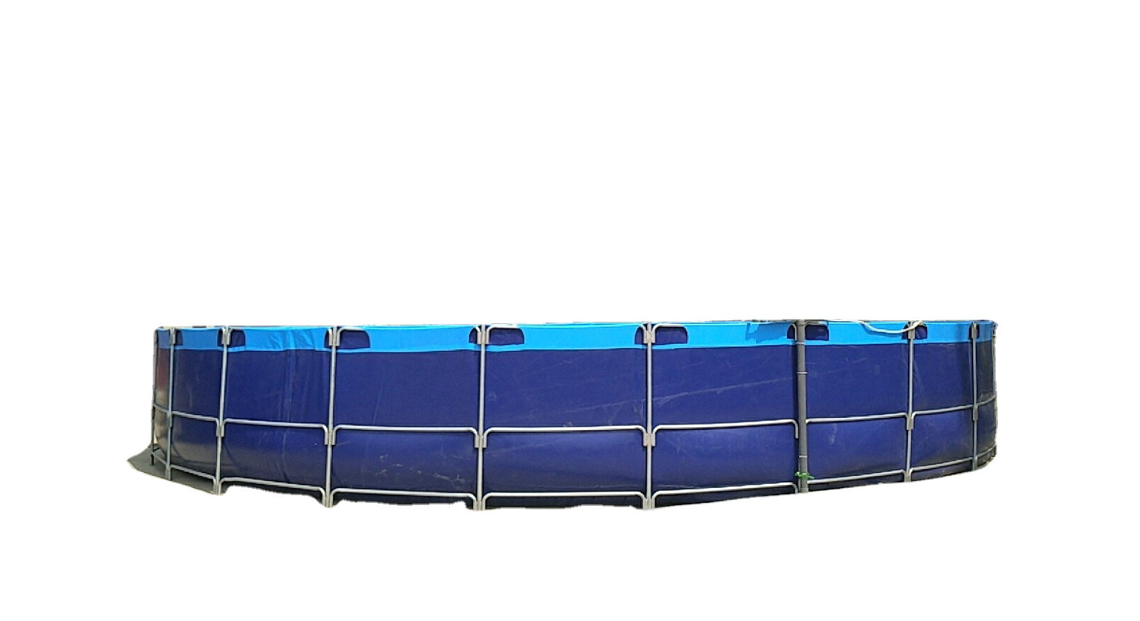WOLIZE - 10000l Collapsible Flexible food safe Pvc Tarpaulin indoor fish farming equipment for sale removable aquaculture equipment FISH FARMING POND 8