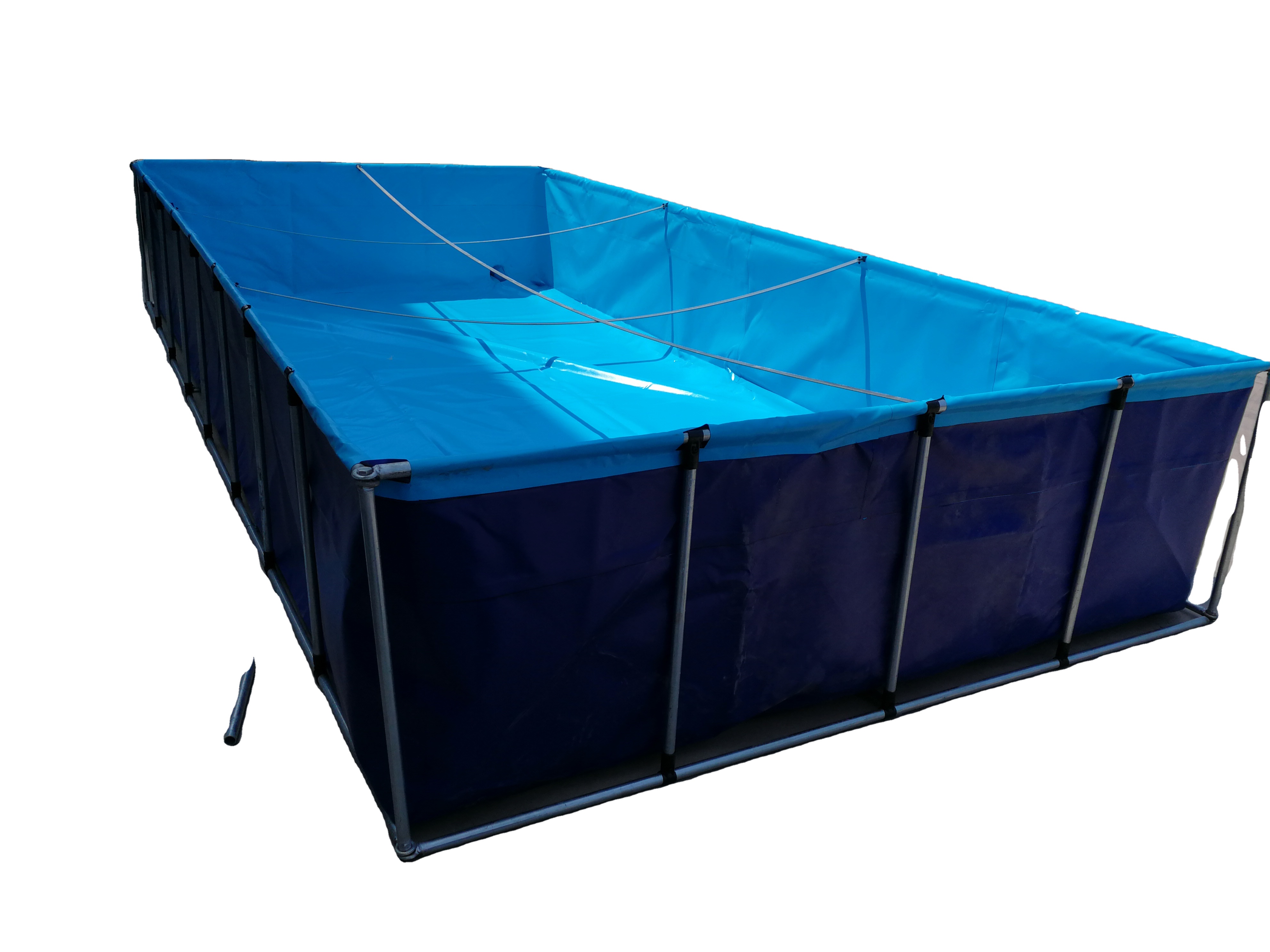 WOLIZE - 10000l Collapsible Flexible food safe Pvc Tarpaulin indoor fish farming equipment for sale removable aquaculture equipment FISH FARMING POND 32