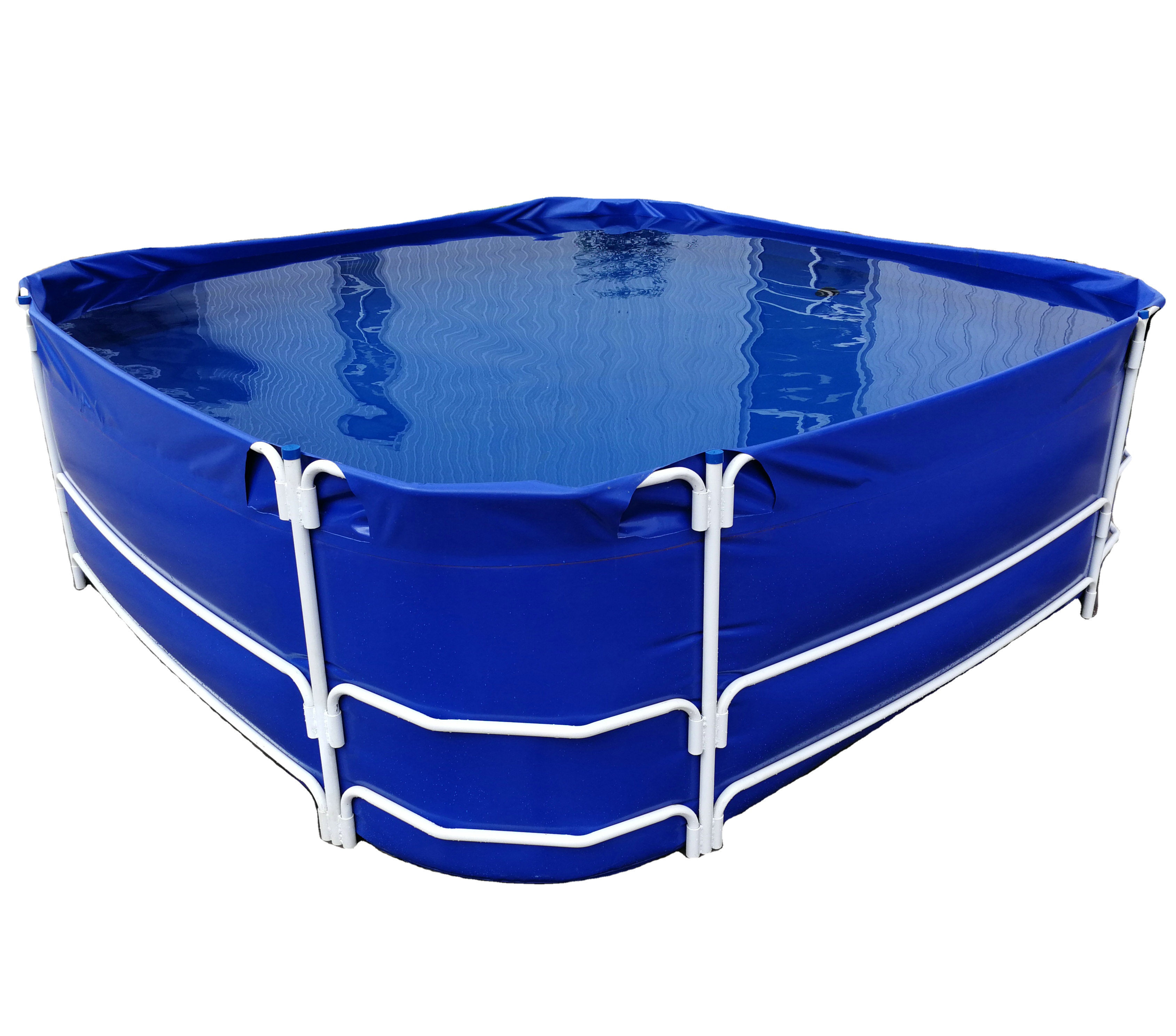 WOLIZE - 10000l Collapsible Flexible food safe Pvc Tarpaulin indoor fish farming equipment for sale removable aquaculture equipment FISH FARMING POND 28