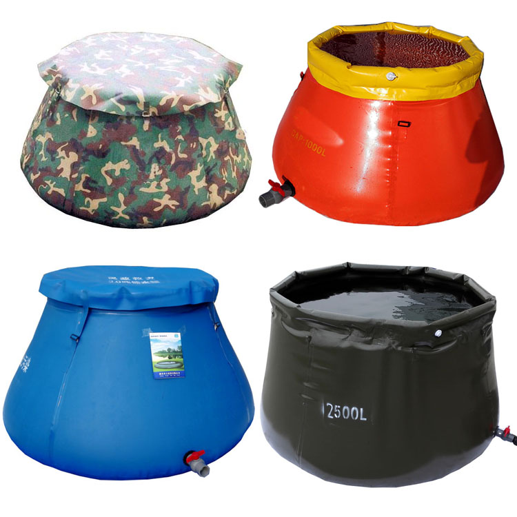 Wolize - BSCI معتمد 50000 لتر بيف سي/TPU القماش القنبري وسادة قابلة للنفخ مرنة تخزين المياه تخزين الخزانات PVC TPU المثانة 10