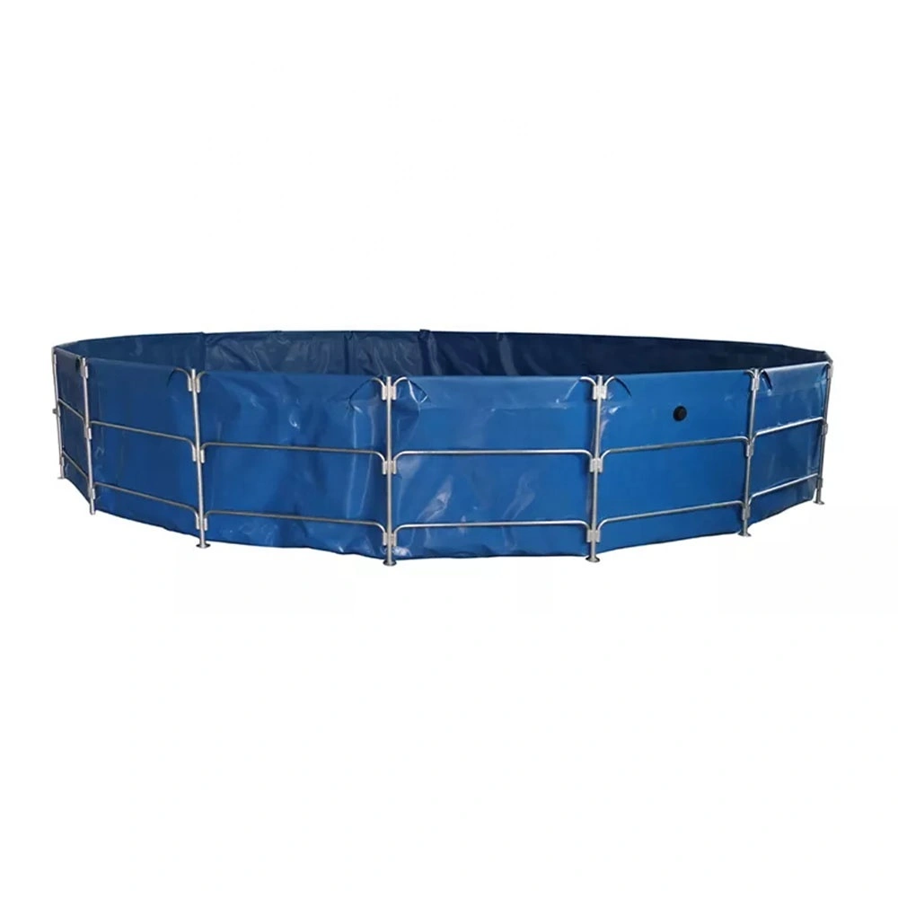 Wolize - Venta caliente Grandes estanques comerciales redondos PVC 10000litres Tanques de pescado 55 galones Tanque de peces peces estanques de peces 1