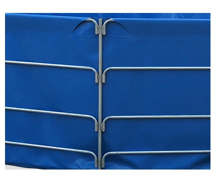 WOLIZE - Rectangular tank PE fish farming tank ponds fish pond aerator farming pond liner fish farm FISH FARMING POND 16