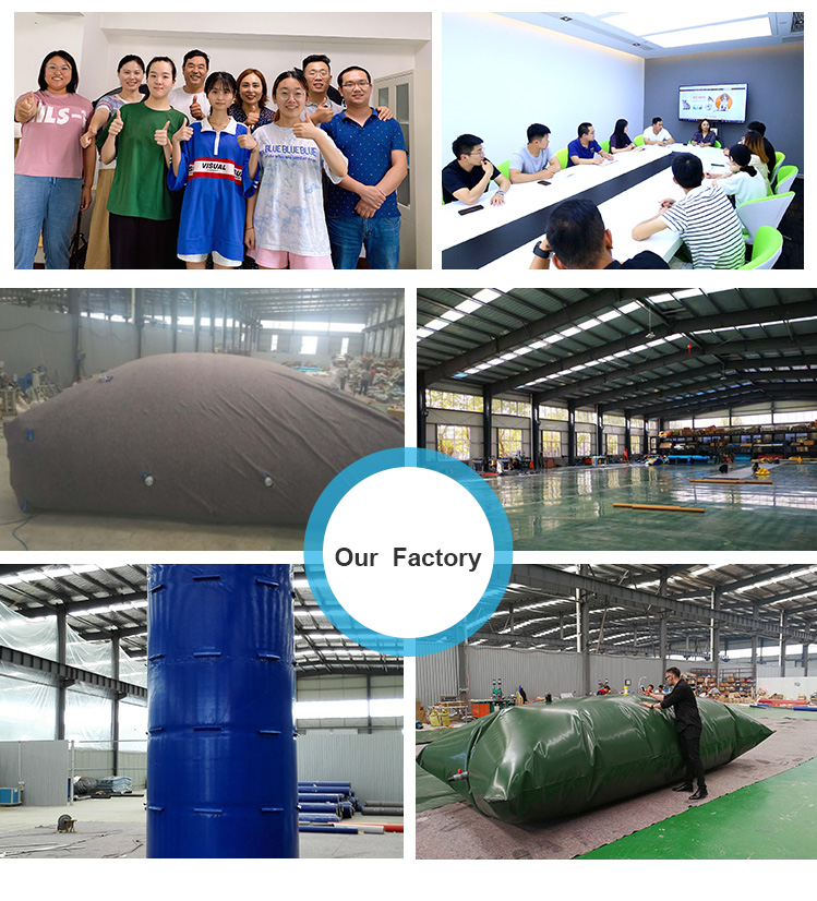 WOLIZE - Agriculture Rectangular Pillow Shape Collapsible PVC Plastic Flexible Liquid Water Storage Bladder tank Transportation package 13