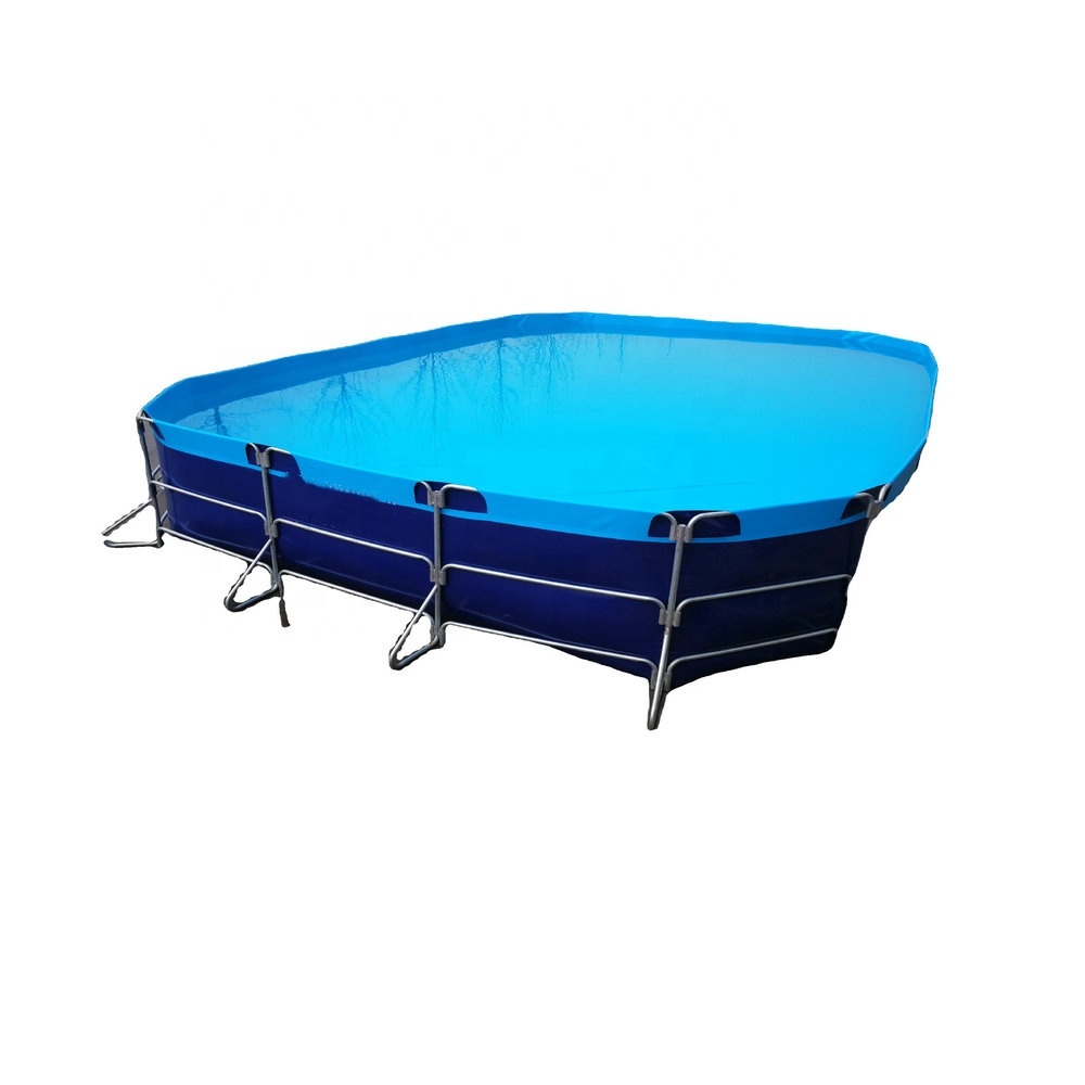 WOLIZE - Collapsible commercial pond aerator snakehead plastic fish tank farming cage fish farm FISH FARMING POND 36