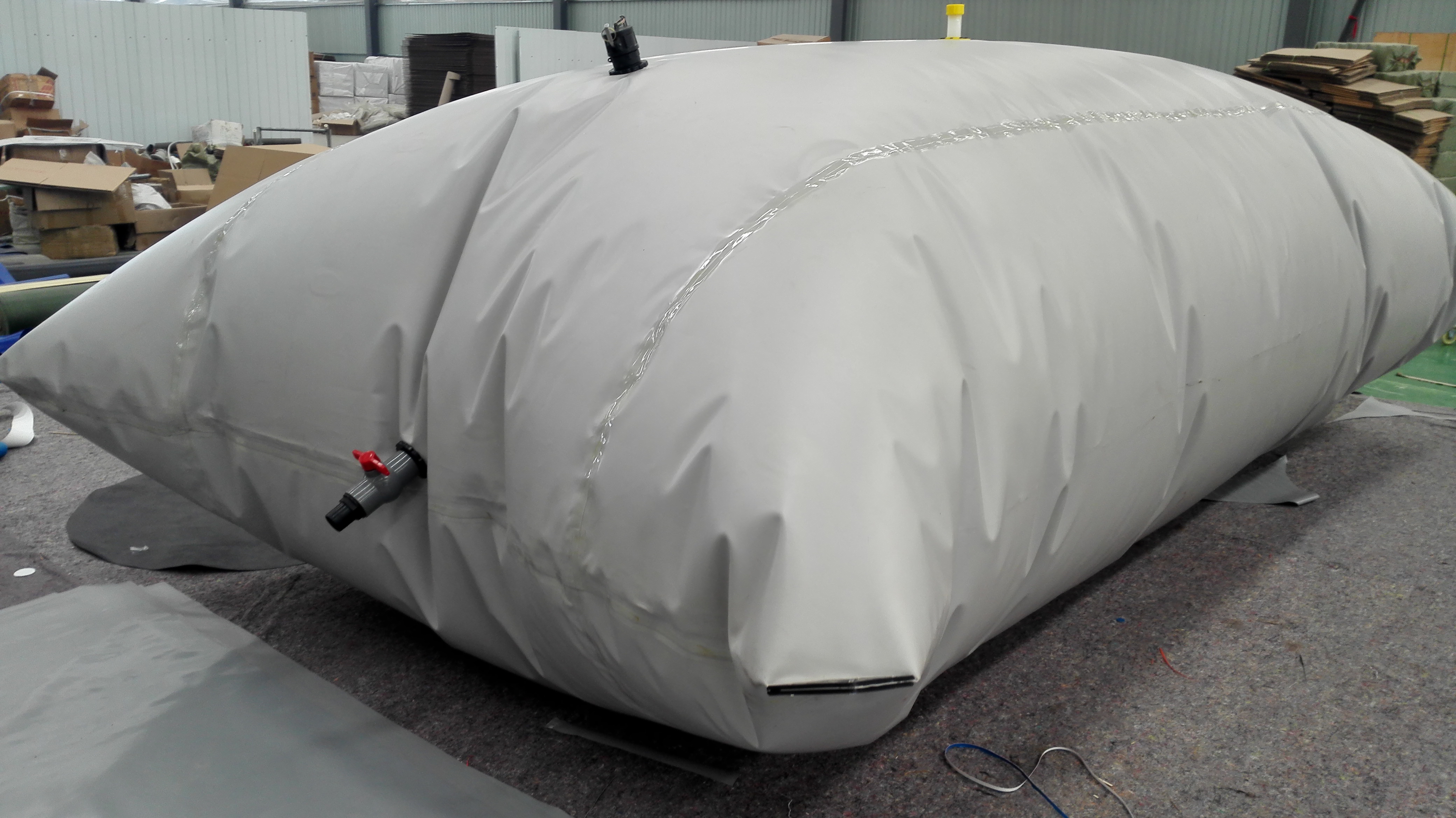 WOLIZE - China factory hot sales 1000liter square pvc flexible tarpaulin water storage pvc water tank FLEXITANK 10