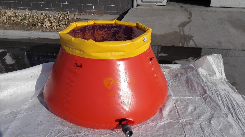 WOLIZE - China factory hot sales 1000liter square pvc flexible tarpaulin water storage pvc water tank FLEXITANK 12