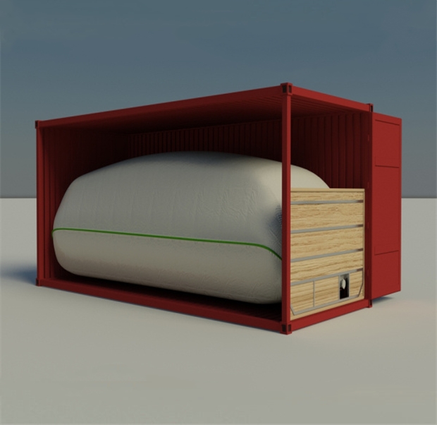 WOLIZE - CHINA flexitank 16000L-24000L 20' container transportation top loading and unloading flexitank for wine FLEXITANK 12