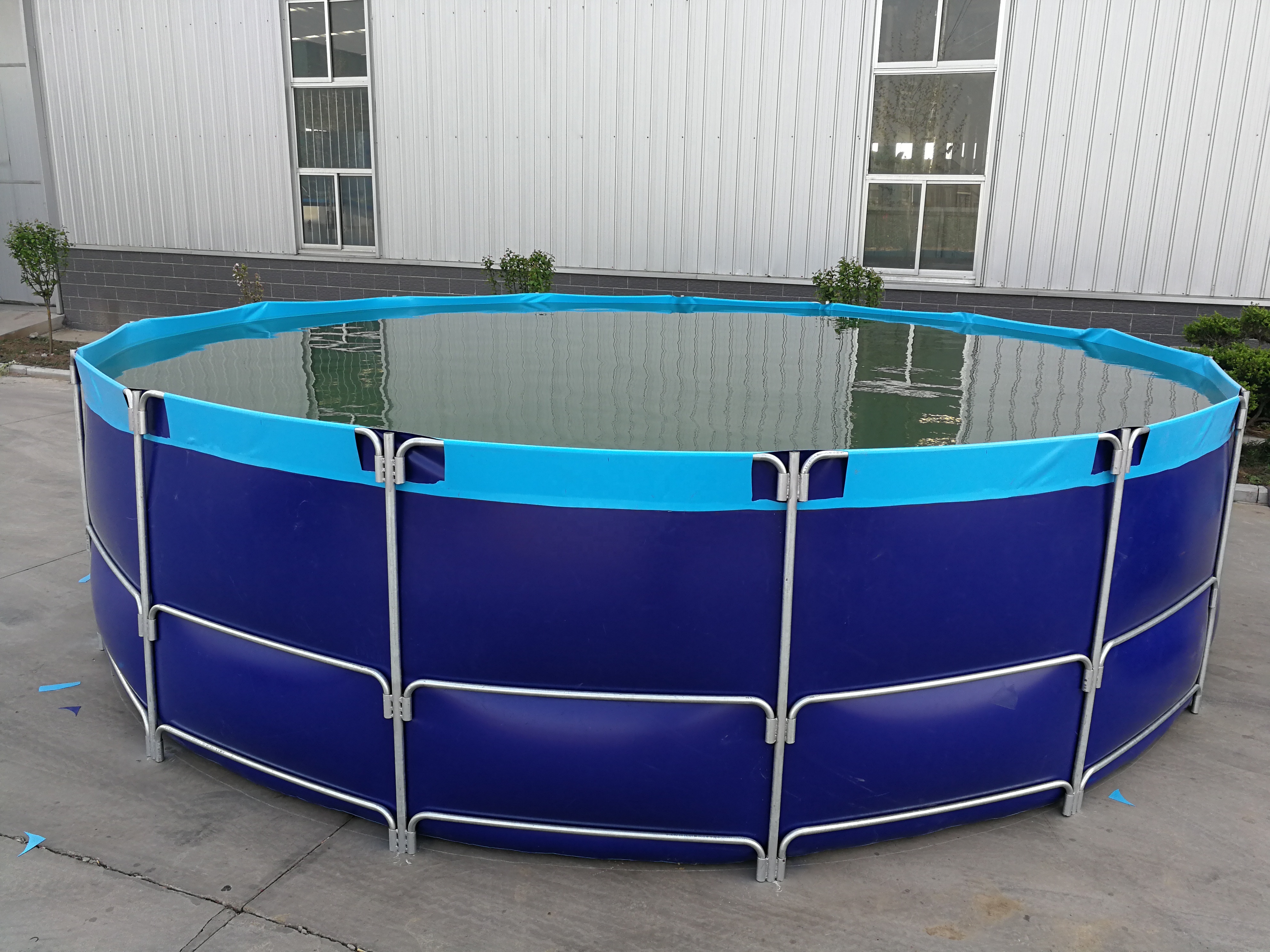 WOLIZE - Aquaculture Fish Farming Tanks Replace Fish Cages Portable Biofloc Custom Commercial Fish Ponds FISH FARMING POND 9
