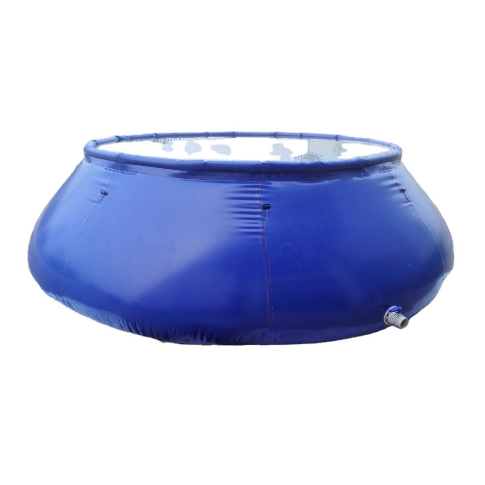 WOLIZE - New hot sale foldable onion shape water tank flexible water bladder 1600 L for water storage PVC TPU BLADDER 8