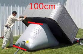 WOLIZE - hot sale 2020 foldable Flexible Soft PVC air bag for home use PVC TPU BLADDER 10