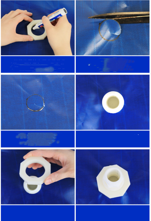 WOLIZE - Outdoor canvas breeding fish pond waterproof cloth thickened PVC storage water tank FISH FARMING POND 18