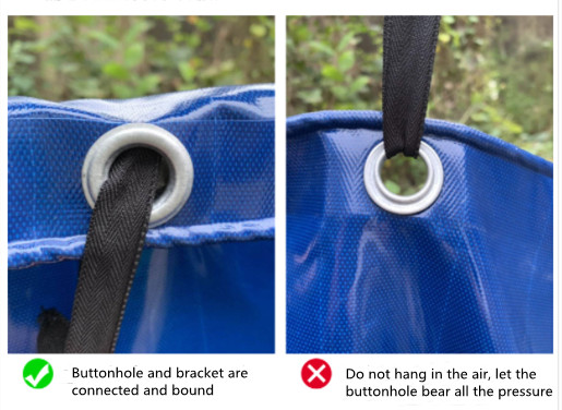 WOLIZE - Hot high quality storage large Fish Farming PVC water tank FISH FARMING POND 16