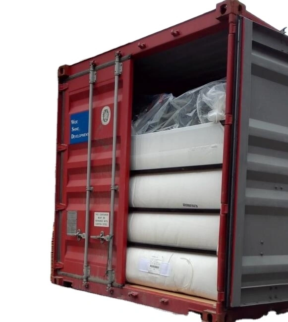 Wolize - Linero de recipiente a granel de 20 pies PE Film para el paquete de transporte de harina 1