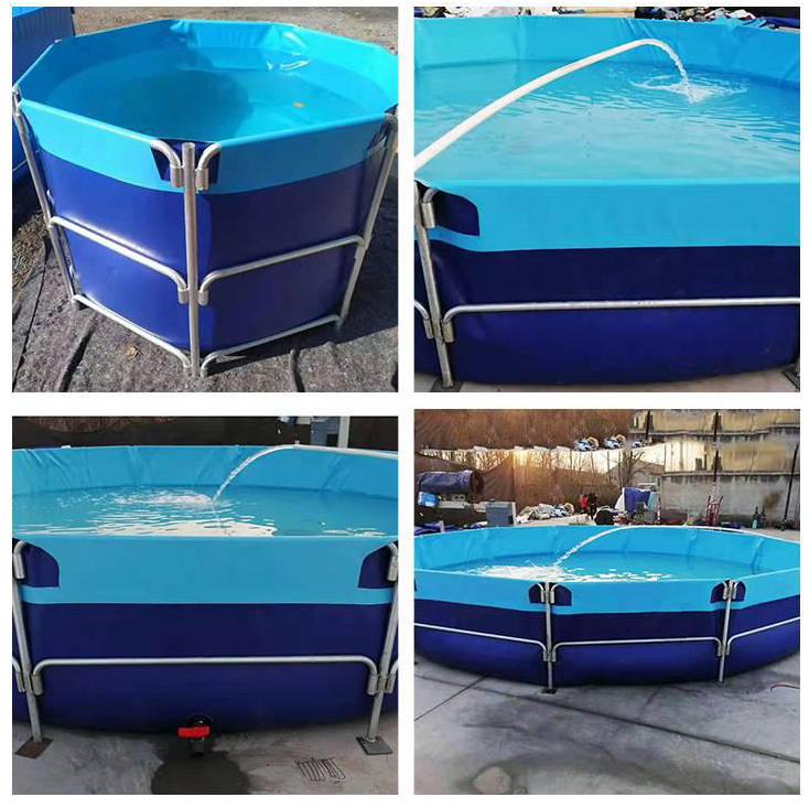 WOLIZE - Wholesale market flexible pvc storage water tank pvc water tank storage pvc water tank FISH FARMING POND 11