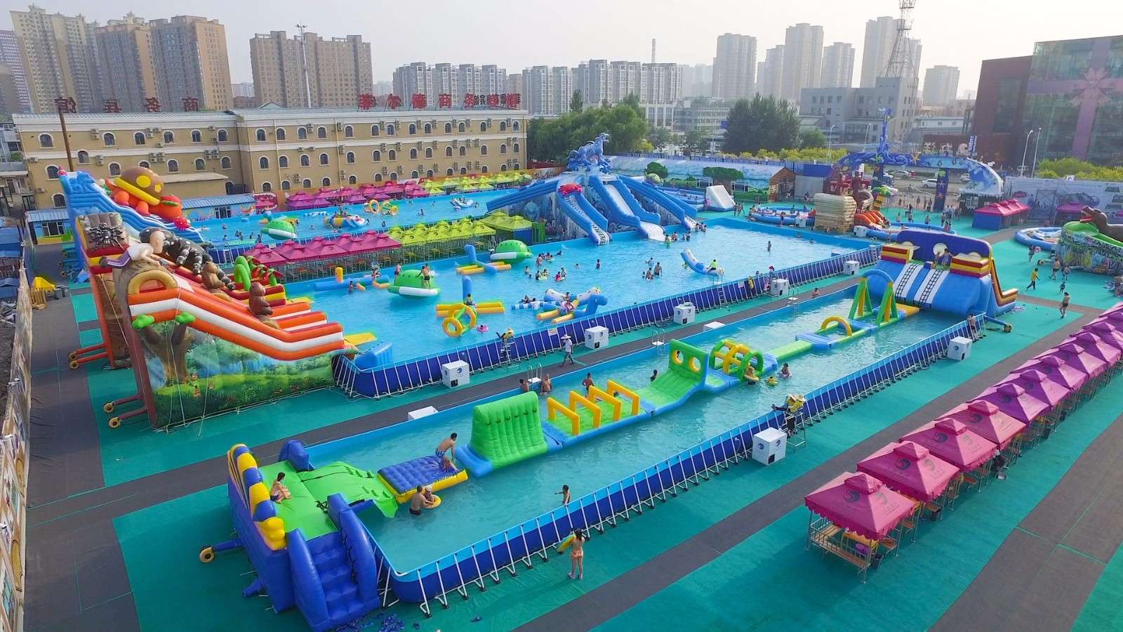 WOLIZE - Wholesale custom seafood portable black tarpaulin liner plastic 50000 liters fish pond FISH FARMING POND 24