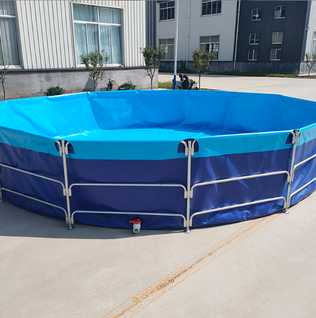 WOLIZE - 15000L Plastic Fish Tanks Large Fish Farming Tanks Commercial Ponds Biofloc Aquaculture Fish Tanks FISH FARMING POND1 9