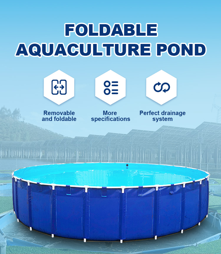 WOLIZE - China Tank Farming PVC Canvas Fish Tank Farming Fish foldable water tank For Fish Prawn FISH FARMING POND 9